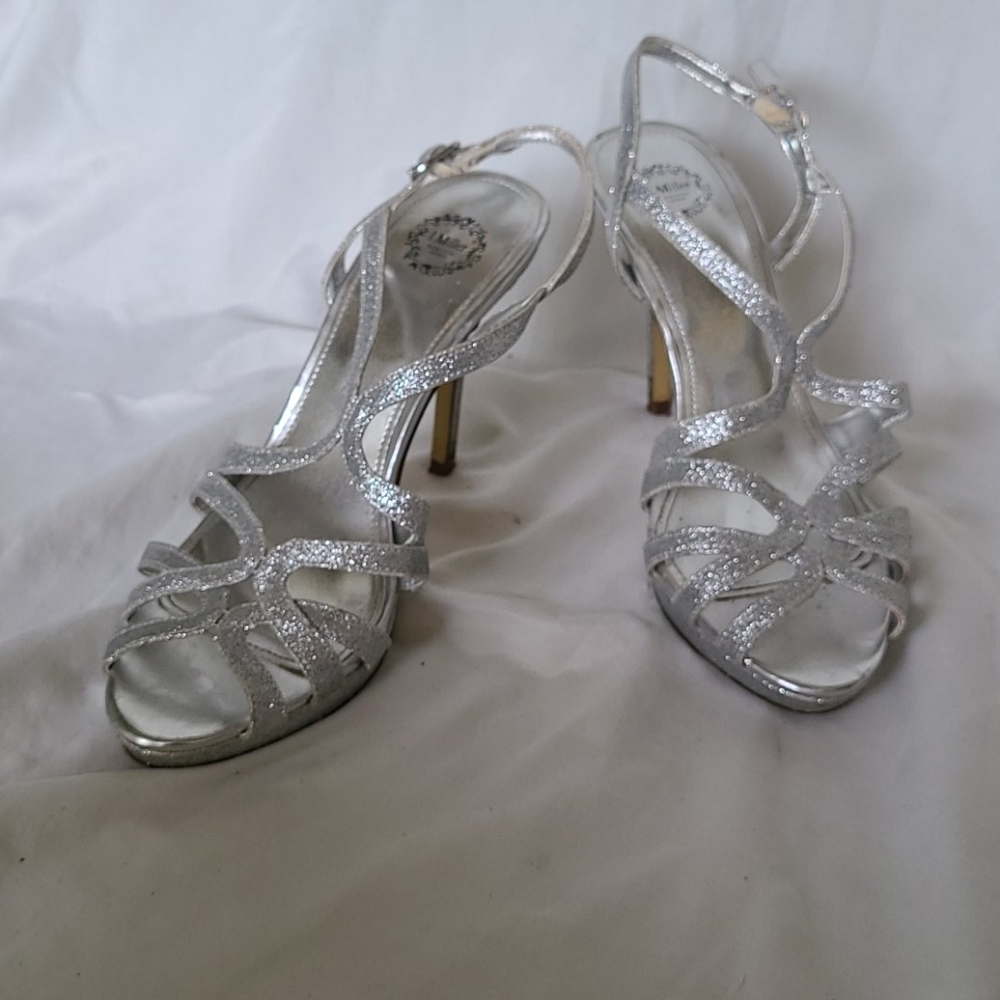 Silver heels